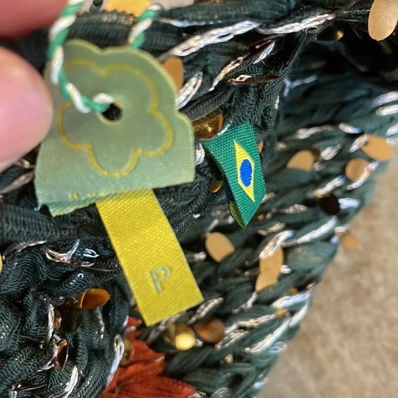 NWT FARM Rio Loose Knit Cardigan with sequins - Picture 7 of 9